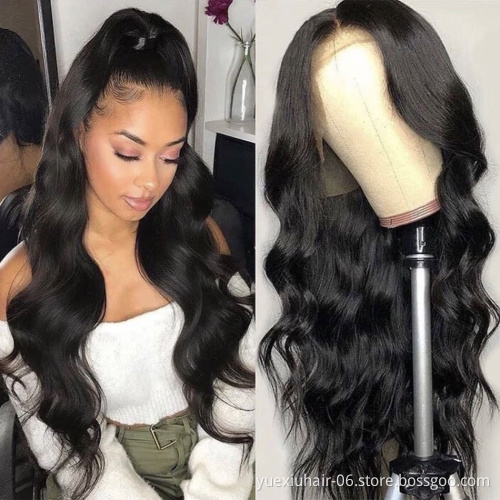 Wholesale Hair Vendors Brazilian Long Wig Human Hair 13x4 Lace Front & 360 Frontal Wigs In Stock Silky Straight Long Wigs